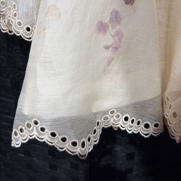 Zimmermann Pastel Floral Dress with Lace Details - Picture 4 of 9